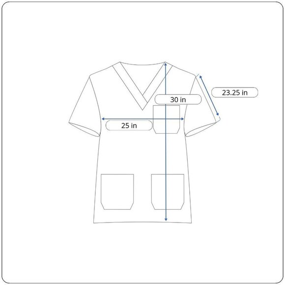 Christmas Snow Bears Scrub Jacket‎ - Picture 9 of 9